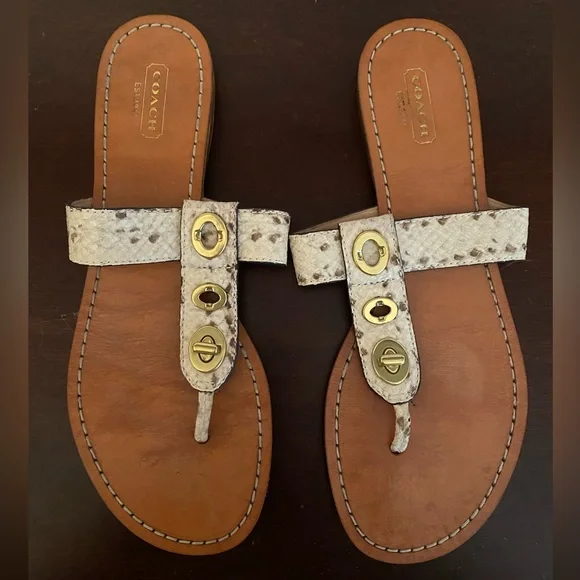 Coach Skylar Sandal Flip Flops - Picture 1 of 5